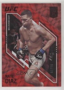 2021 Panini Chronicles UFC Elite Asia Red 7/88 Nate Diaz #158
