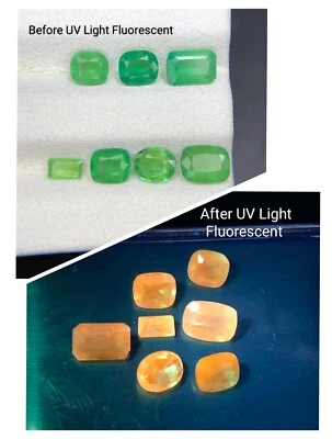 Piedra preciosa de 7 piezas con forma de mezcla de colores verdosos naturales Hauyne de 2 quilates @ Afganistán Foto 1 de 4