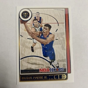 2021-22 NBA Hoops Winter #21 MICHAEL PORTER JR. Denver Nuggets - Picture 1 of 2
