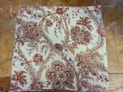 Funda de almohada Pottery Barn "ciruela/melocotón/floral amarilla" 18" Foto 1 de 4