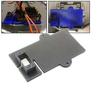 Castle Sidewinder SV3 ESC Mount for Traxxas Slash 2WD SCT (Stock & LCG) - Picture 1 of 12
