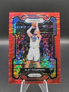 🔥2023-24 Panini Prizm Klay Thompson Red Seismic Prizm #/299 No.109-Warriors🔥 - Picture 1 of 3