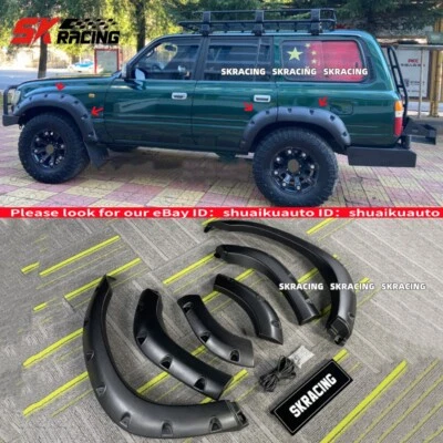 Fits For Land Cruiser lc80 fj80 1991-1997 Fender Flares Wheel Arches Wide body - Image 1 of 4