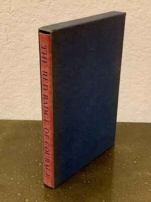 The Red Badge of Courage Hardcover Slipcase Heritage Press 1944 Foto 1 de 4