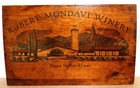 Vintage Robert Mondavi Winery Wooden Sign Napa Valley  24" x 15"