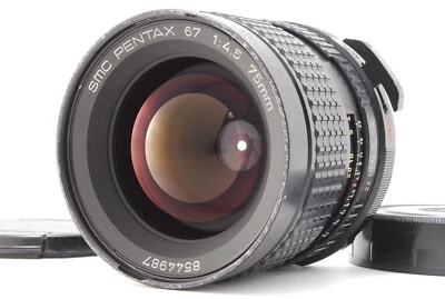 *EXCELLENT+4 / Caps* Pentax SMC 67 75mm f/4.5 Lens for 6x7 67 67II From Japan - Image 1 of 4