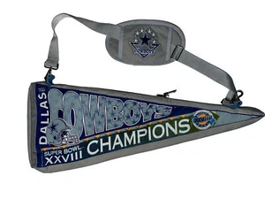 Brand New- LRStudios Custom 1 Of 1 Dallas Cowboys Crossbody Pennant Bag O/S - Picture 1 of 5