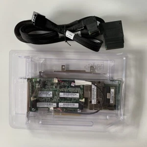 726821-B21 HP Controller Smart Array 12GBSAS 726823-001 P440/4GB FBWC& SAS cable - Picture 1 of 9