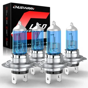 Juego de actualización de faros LED H7 súper blancos 499 477 coche 4x 12v 200W CSP - Imagen 1 de 9