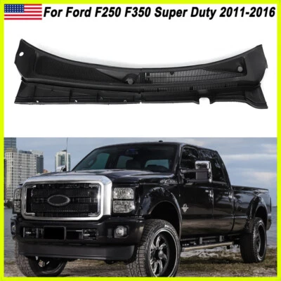 Windshield Wiper Cowl Panel Grille For 2011-2016 Super Duty Ford F250 F-350 F450 - Image 1 of 4