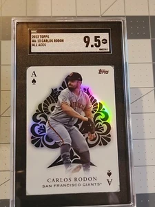Carlos Rodon SGC 9.5 2023 Topps AA-13, ALL ACES San Francisco Giants, graded  - Picture 1 of 12