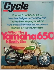Cycle Magazine May 1970 What the Yamaha 650 Is Really Like? - Picture 1 of 6