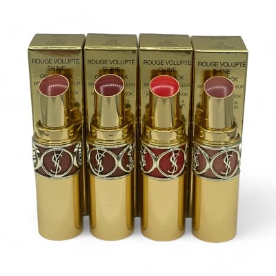 Yves Saint Laurent YSL Rouge Volupte Shine Oil en barra elige el tono tamaño completo Foto 1 de 2