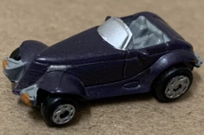 Micro Machines Plymouth Prowler dark Purple LGT 1994 vintage mini diecast car - Image 1 of 4