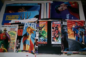 Huge lot of 100+ DC Comic book Promo Posters - Movies Merch Comics 2014-2019 - Picture 1 of 18