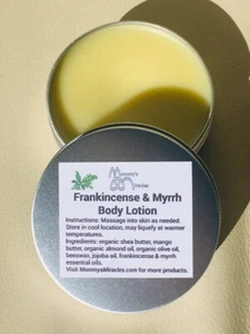 Frankincense & Myrrh Body Lotion with Mango & Shea Butter - Picture 1 of 5
