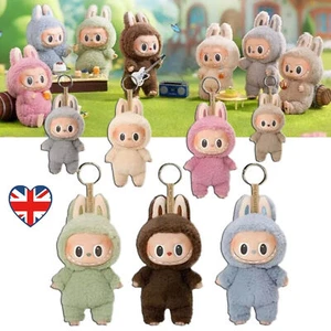 LABUBU The Monsters Etciting Macaron Plush Dolls Key Chain Toy Blind BoX Gifts - Picture 1 of 25