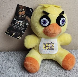 Plush FNAF Five Nights at Freddy's Chica Plushies Doll Toy Stuffed Animal 18cm - Picture 1 of 3