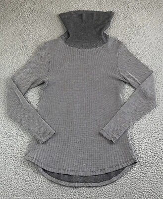 Indígena Orgánico Comercio Justo Orgánico Algodón Peruano Térmico Gris Tejido Gofre Foto 1 de 4