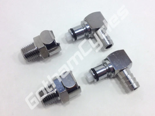 Triumph Gas Fuel Line Hose Pump Metal Quick Release Disconnect Coupling Set BSPT - Image 1 of 1