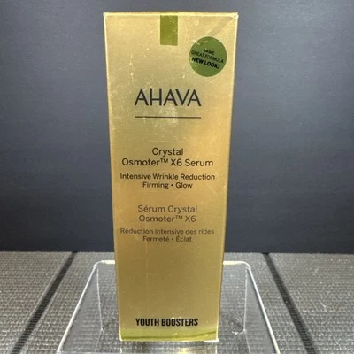 Сыворотка для лица AHAVA Crystal Osmoter X6 1 унция уменьшение морщин новая в коробке продавец из США - Изображение 1 из 4