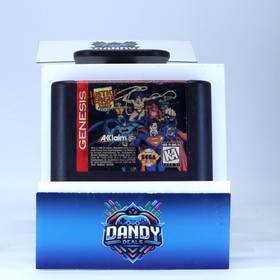 Justice League Task Force Authentic, Tested - Sega Genesis