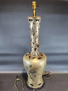 1930's American Art Deco Brass Table Lamp Desk - Picture 1 of 9