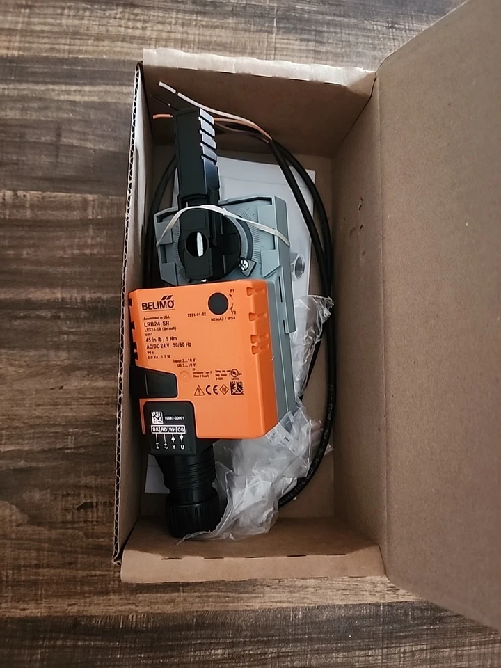 Actuador amortiguador de retorno sin resorte Belimo LRB24SR Foto 1 de 1