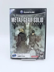 Metal Gear Solid-Twin Snakes Nintendo GameCube en caja con pegatina Blockbuster - Imagen 1 de 10
