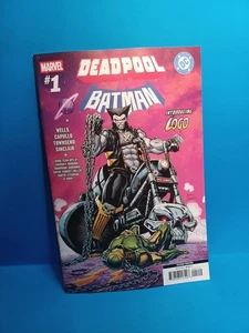 Marvel/DC Deadpool Batman #1 2nd Print "Logo" Stegman Cover /dc7/ - Bild 1 von 3