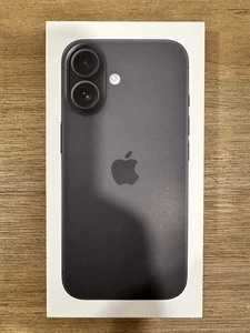 Apple iPhone 16 128 Go, Noir - BOITE SEULE / BOÎTE VIDE - Photo 1 sur 3