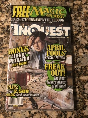 Inquest Gaming Magazine #37 May 1998 Sealed With Promo Bonuses  - Image 1 of 4