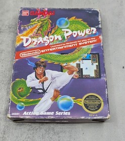 Dragon Power (Nintendo Entertainment System, 1986) NES CIB Complete TESTED