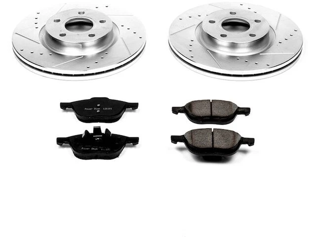 Kit de pastillas de freno delanteras y rotor para Volvo C30 2008-2013 2009 2010 2011 ZS581FC Foto 1 de 1