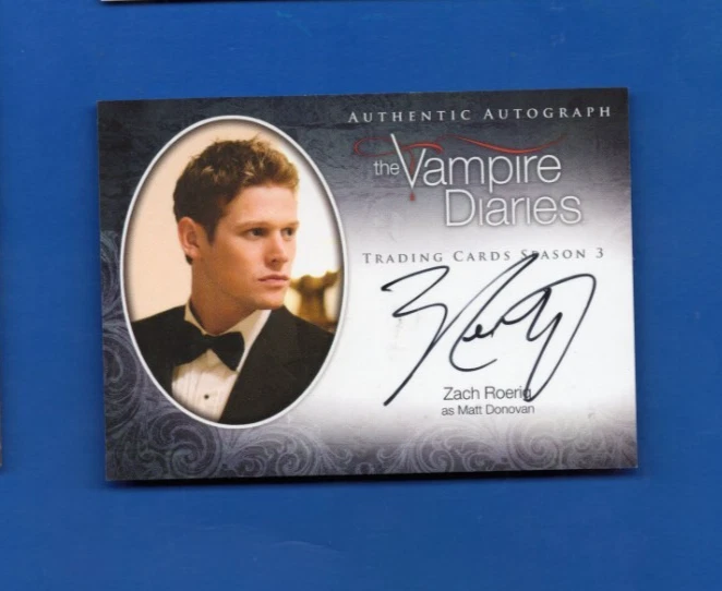 Vampire Diaries Zach Roerig as Matt Donovan autograph card Autograph Card - Image 1 of 2