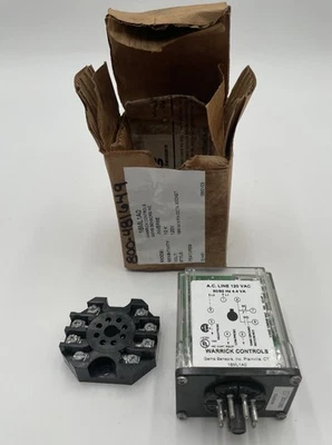 Warrick-Gems Sensors & Controls 16ML1A0 8-Pin Octal Connector 12 - Image 1 of 4