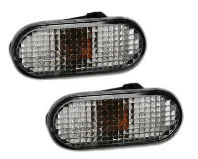 Seitenblinker Set weiß für VW Golf 3 Polo 6N Passat Caddy Seat Ibiza Blinker - Bild 1 von 3