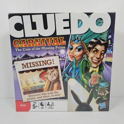 Cluedo Carnival Board Game Kids New & Sealed Hasbro 2009 – Ages 5+ - Image 1 of 4