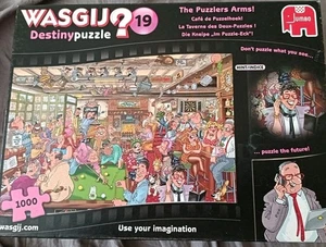 Wasgij Destiny 19 the Puzzlers Arms 1000 Teile Puzzle 100% vollständig  - Bild 1 von 3