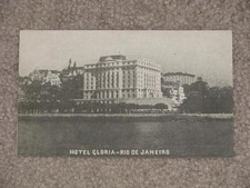 Hotel Gloria-Rio De Janiero-Manager Virgilio Ghisalberti, unused Vintage Card