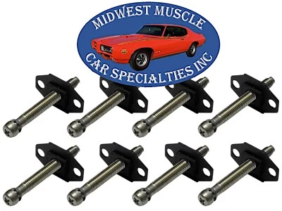 70-80 Ford Headlight Head Light Lamp Adjuster Adjusting Screw Bolt & Nut 8pcs J - Image 1 of 4