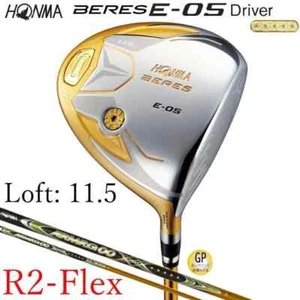 HONMA BERES E-05 5Star GP Driver 1W 11.5 R2-Flex ARMRQ ∞ 44 5S With Headcover - Picture 1 of 7