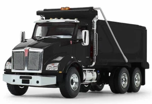 BLACK KENWORTH DUMP TRUCK FIRST GEAR 50-3468 1/50 SCALE - Picture 1 of 1