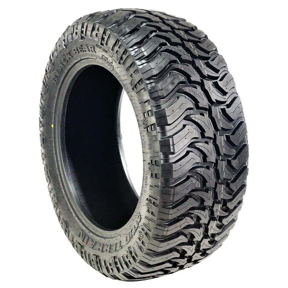 Black Bear M/T 345/55/22 118Q(37x13.5x22) Off Road Tire for Hummer H1 H2 Dodge - Image 1 of 1
