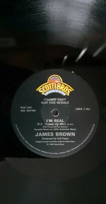 JAMES BROWN I'M REAL KEEP KEEPIN' TRIBUTE DJ PROMO 12" VINYL - Изображение 1 из 2