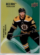 2022-23 Upper Deck Allure Color Flow Yellow-Green Pick List/Complete Your Set