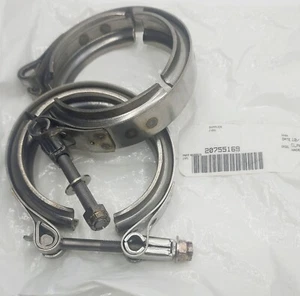2 GENUINE VOLVO V-BAND CLAMPS  MACK 20755169 NEW OEM - Bild 1 von 5