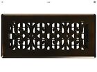 Decor Grates SPH410-RB Scroll Plated Register, 4-Inch by 10-Inch, Rubbed Bronze