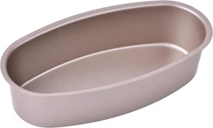 Ellipse Cheese Cake Pan, 8-Inch Non-Stick Oval Cake Bread and Meat Bakeware for  - Picture 1 of 7