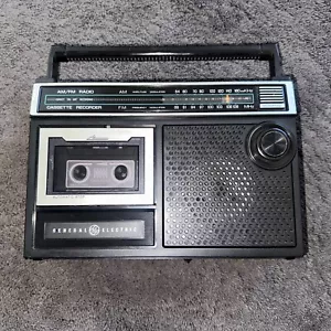 Vintage GE Model 3-5207A General Electric Battery Radio &  Cassette Player - Picture 1 of 6